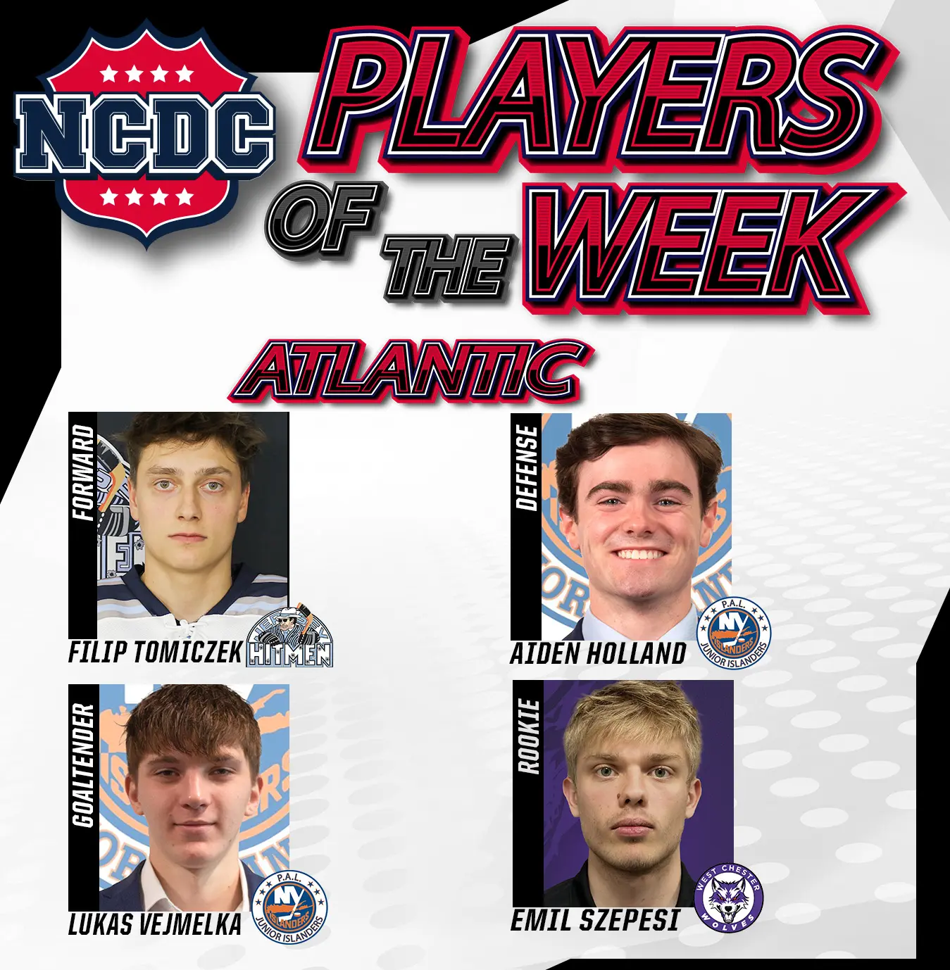 NCDC Players Of The Week: Atlantic Division NCDC Players Of The Week: Atlantic Division