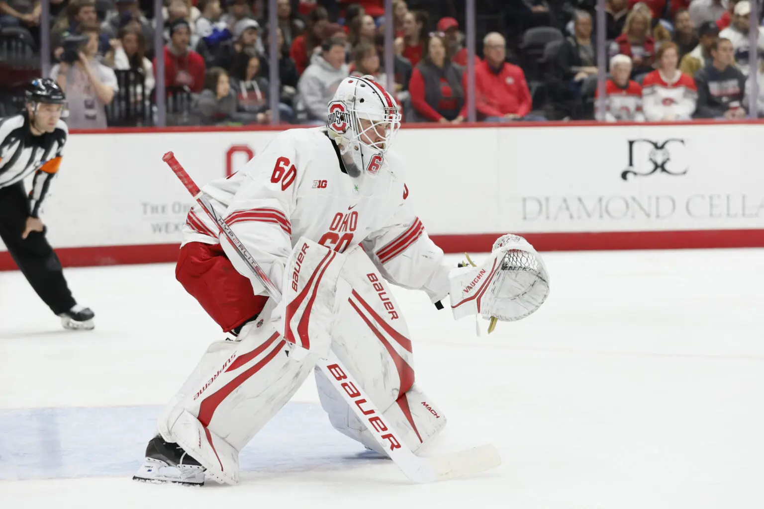 NCDC Alumni Profiles: Ohio State's Kristoffer Eberly Ohio State men's hockey vs. Penn State Saturday, March 2, 2024, in Columbus, Ohio. (Photo/Jay LaPrete)