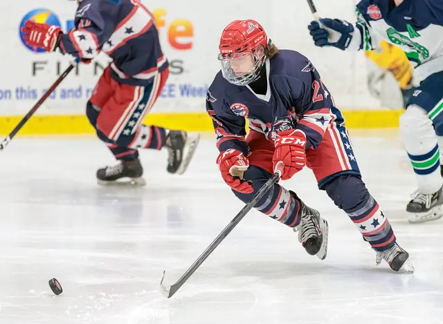 USPHL Advancement In Action: West Chester Wolves' Owen Norman USPHL Advancement In Action: West Chester Wolves' Owen Norman