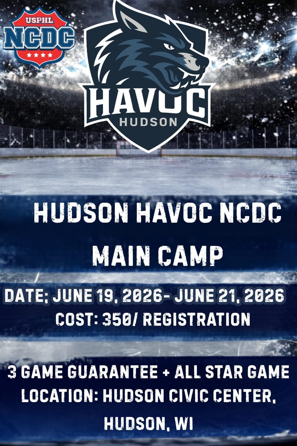 Hudson Havoc Main Camp Ad - Dynamic Hockey