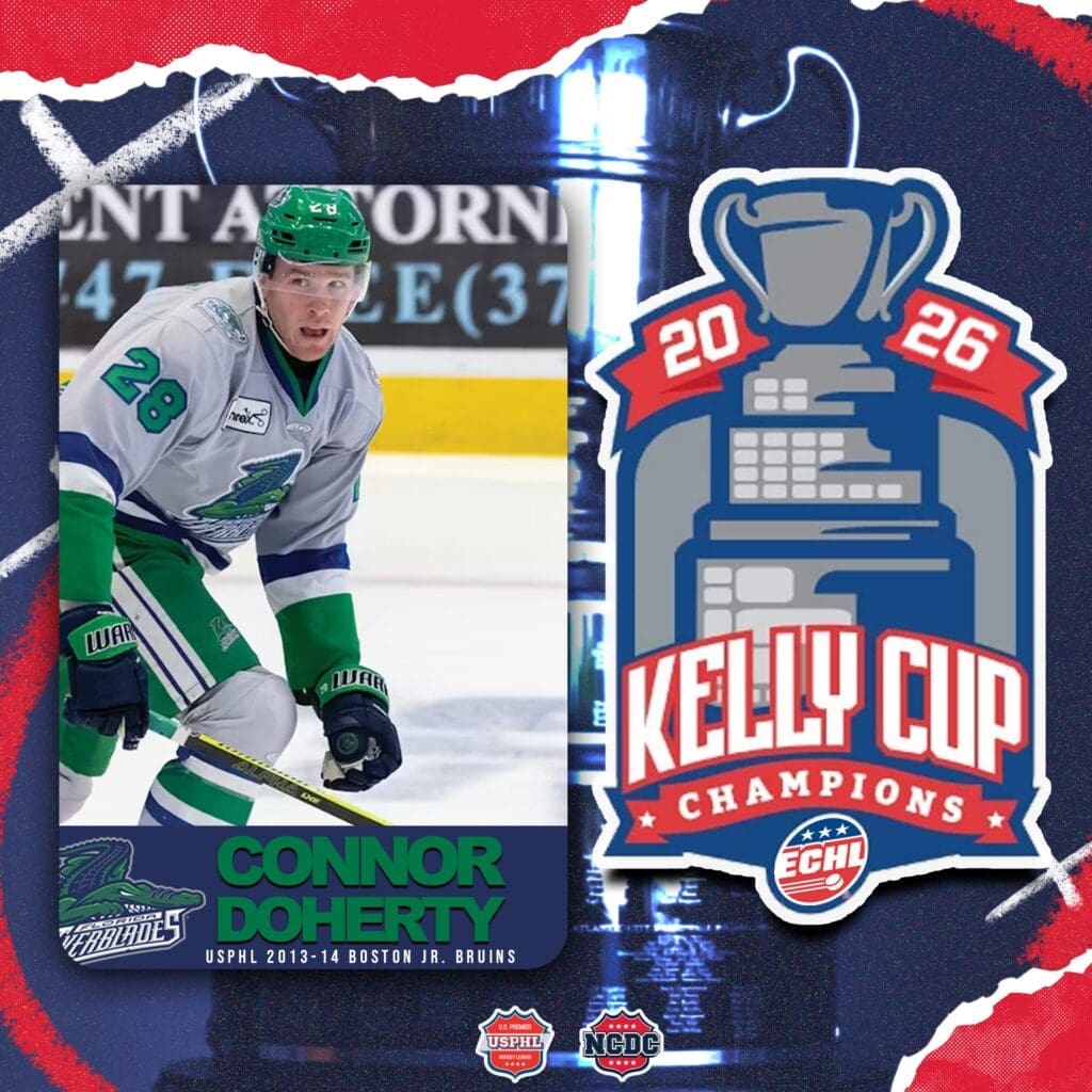 Former Boston Jr. Bruins Defenseman Connor Doherty Wins Kelly Cup Championship With Florida Everblades