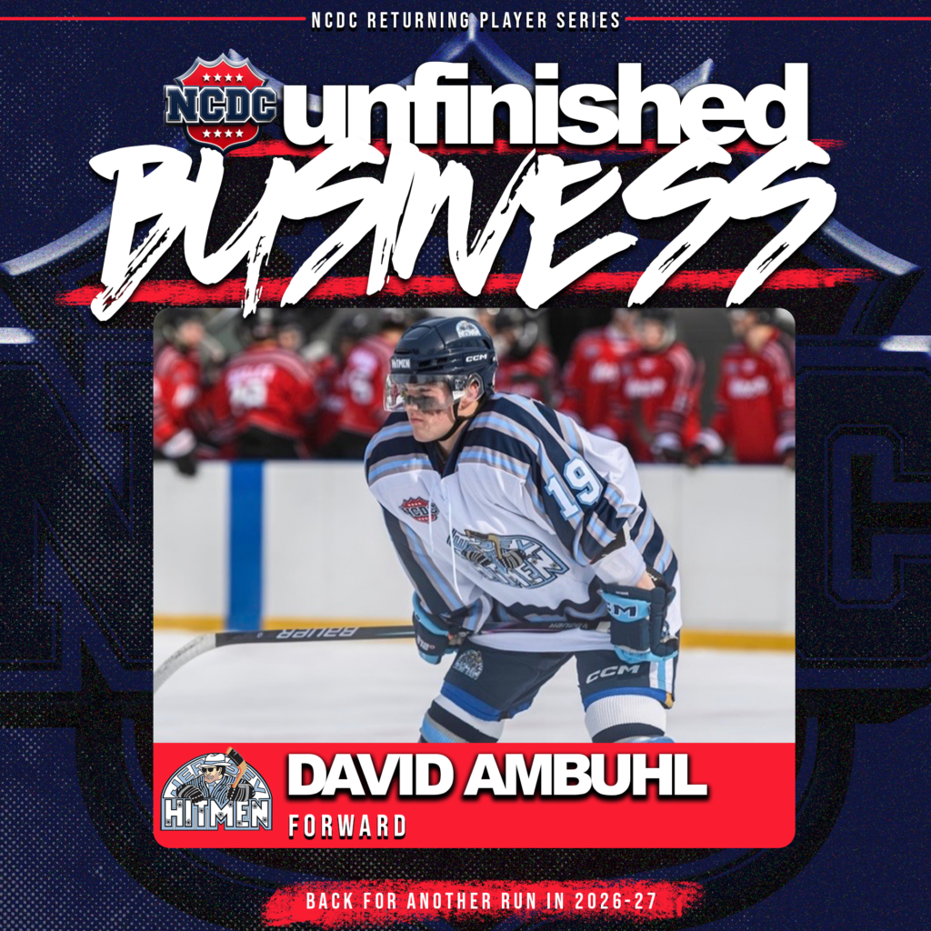 Unfinished Business: Jersey Hitmen’s David Ambuhl 