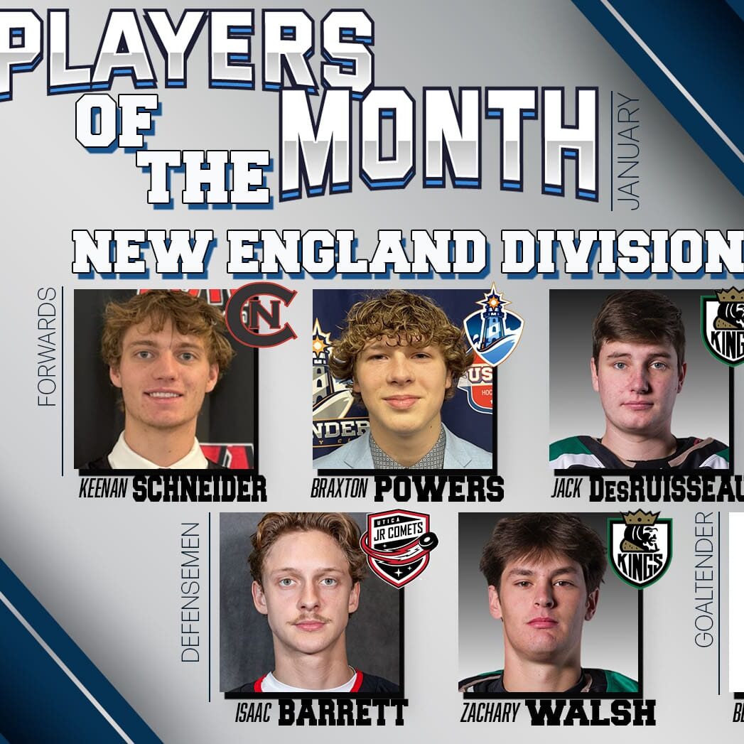 NCDC New England Division Players Of The Month: January 2025