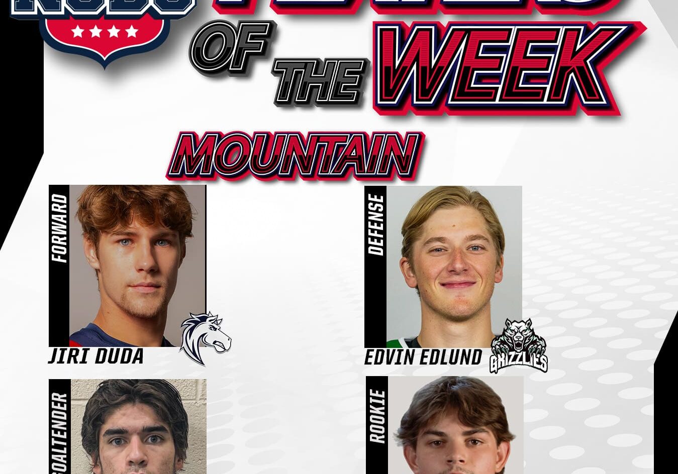 NCDC Players Of The Week: Mountain Division