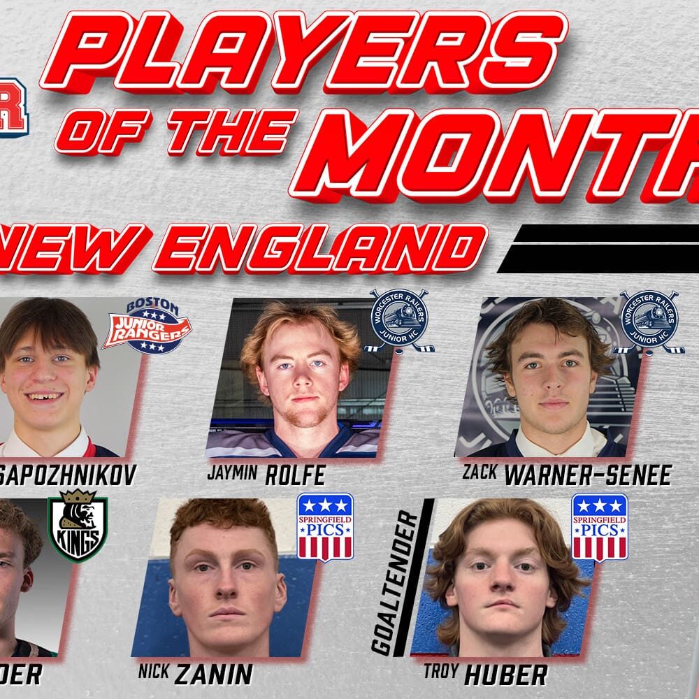 USPHL Premier New England Division Players Of The Month: January 2025