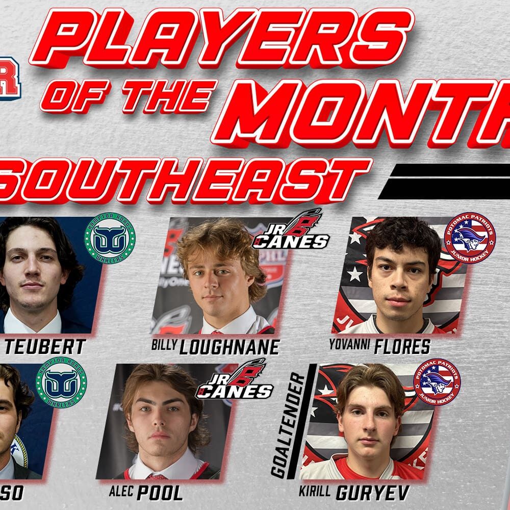 USPHL Premier Southeast Division Players Of The Month: November 2024