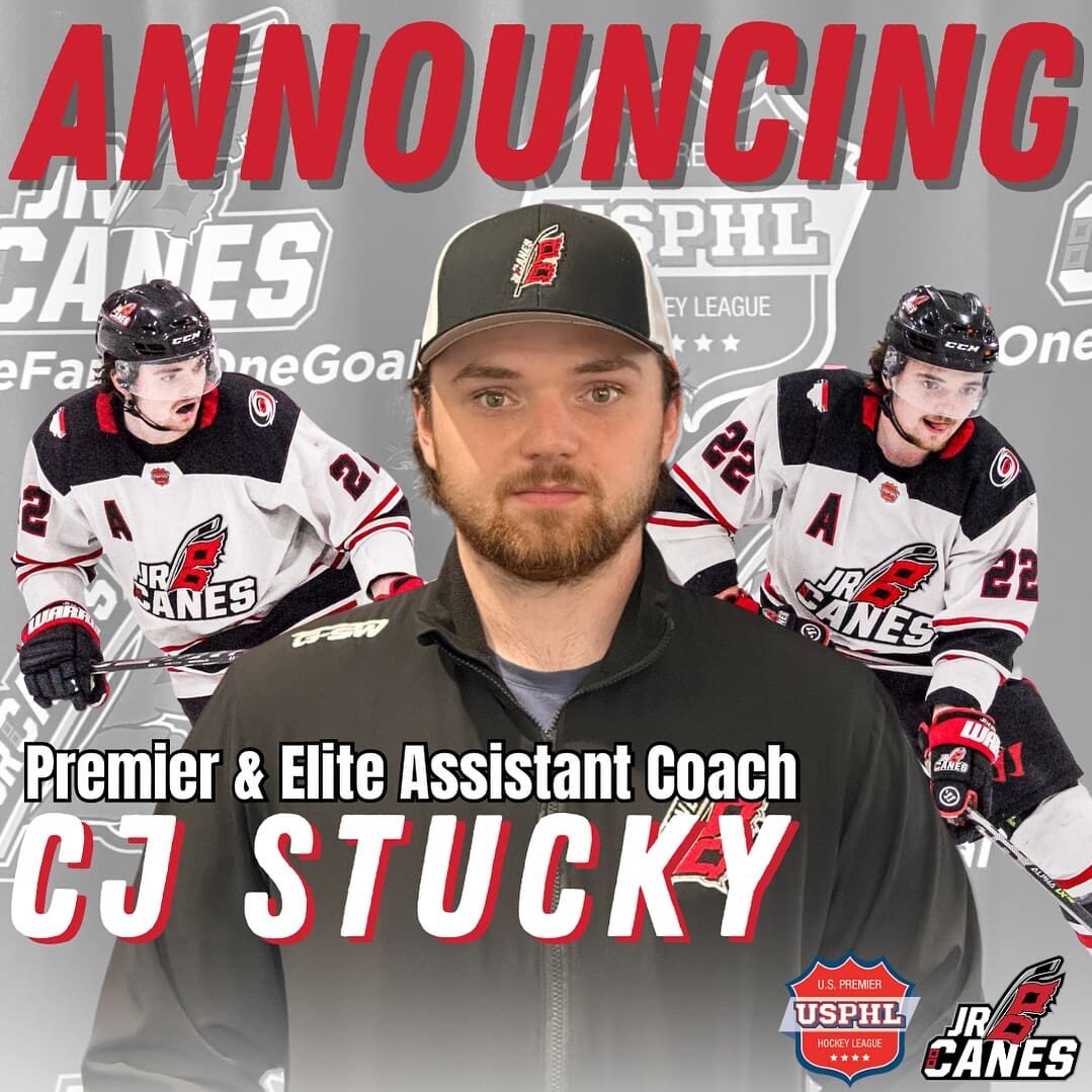 Former Jr. Canes Player Stucky Becomes Jr. Canes Premier/Elite Assistant Coach