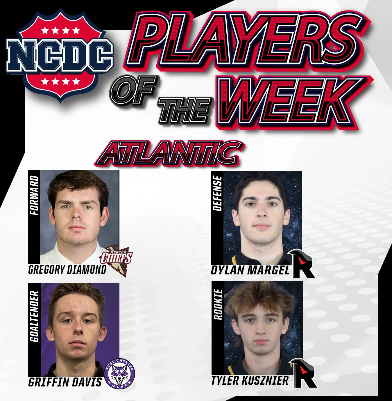 NCDC Players Of The Week: Atlantic Division NCDC Players Of The Week: Atlantic Division