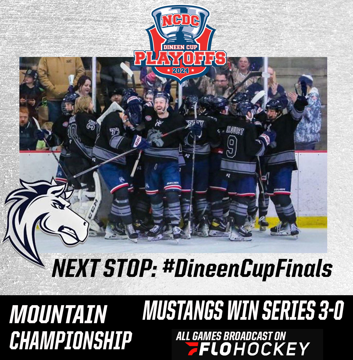 #DineenCupPlayoffs: Ogden Mustangs Sweep Mountain Division Championship #DineenCupPlayoffs: Ogden Mustangs Sweep Mountain Division Championship