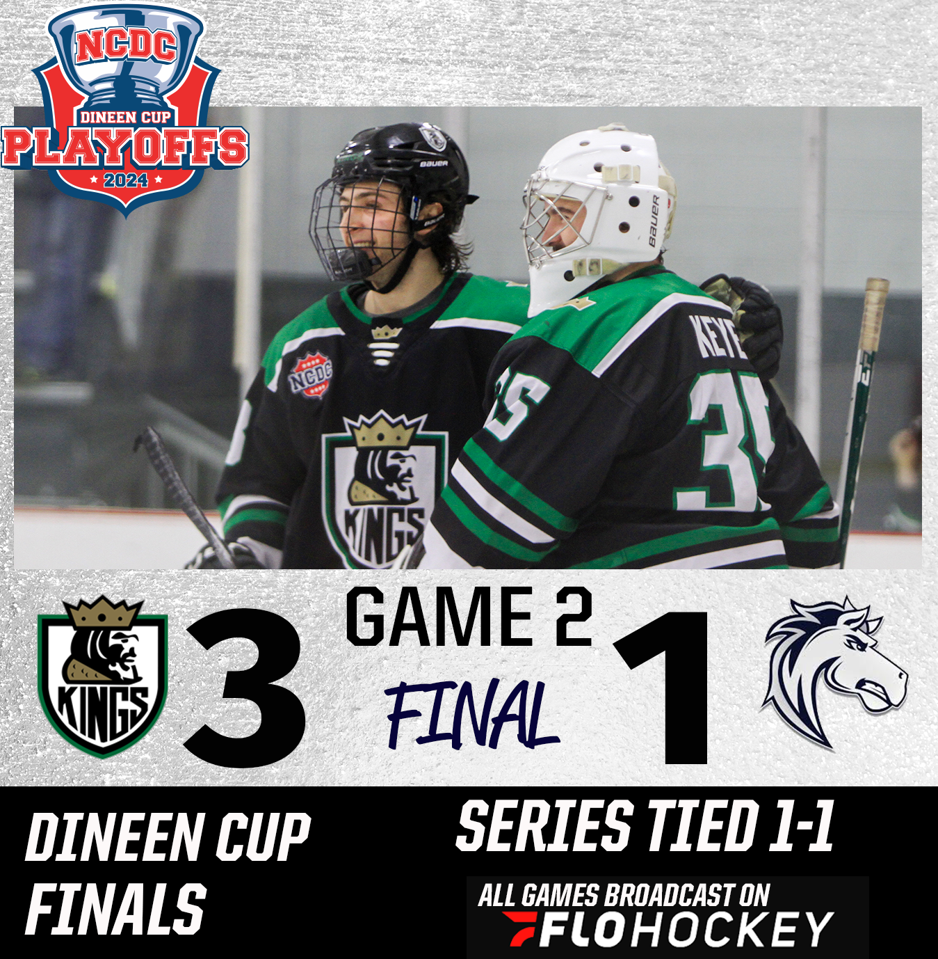 #DineenCupFinals: South Shore Kings Force Game 3 With 3-1 Victory #DineenCupFinals: South Shore Kings Force Game 3 With 3-1 Victory
