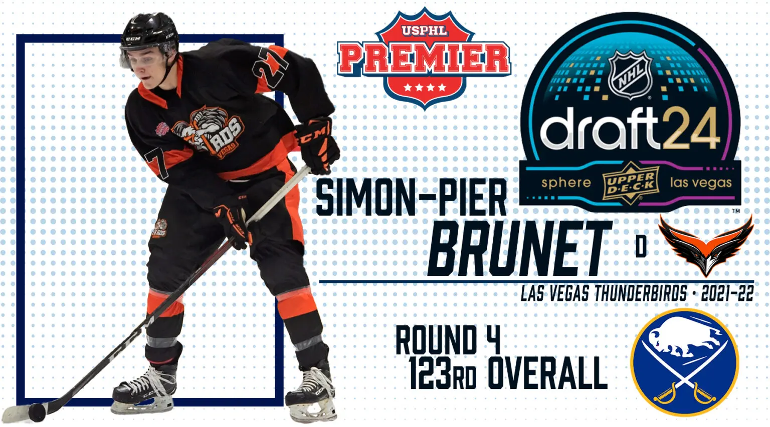 Buffalo Sabres Draft Former Las Vegas Defenseman Brunet Buffalo Sabres Draft Former Las Vegas Defenseman Brunet