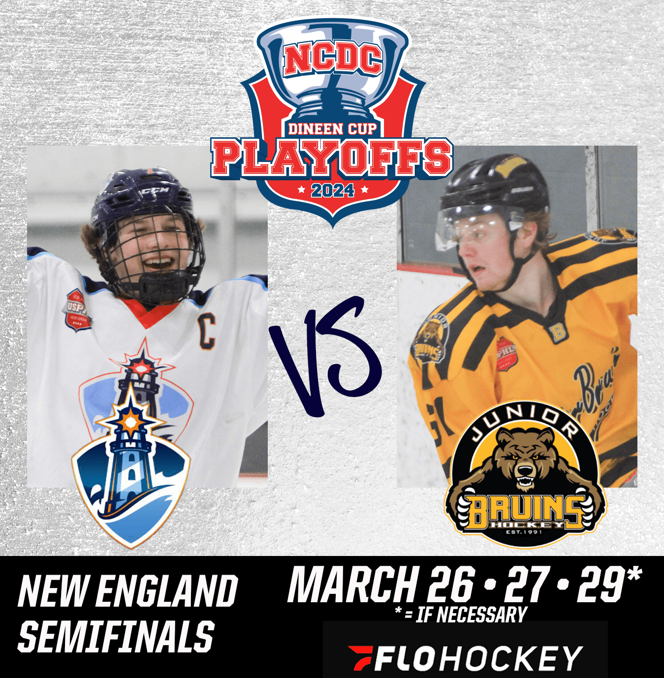 #DineenCupPlayoffs Series Preview: Islanders Hockey Club vs. Boston Junior Bruins