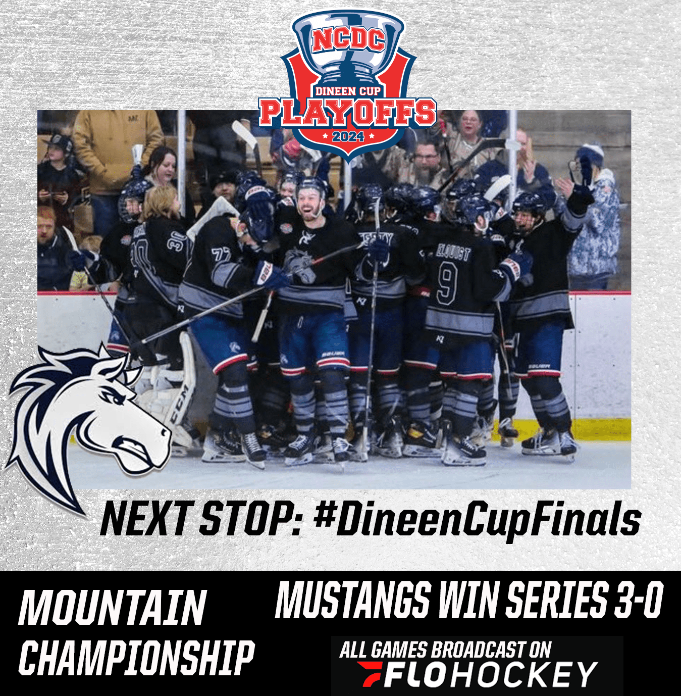 #DineenCupPlayoffs: Ogden Mustangs Sweep Mountain Division Championship