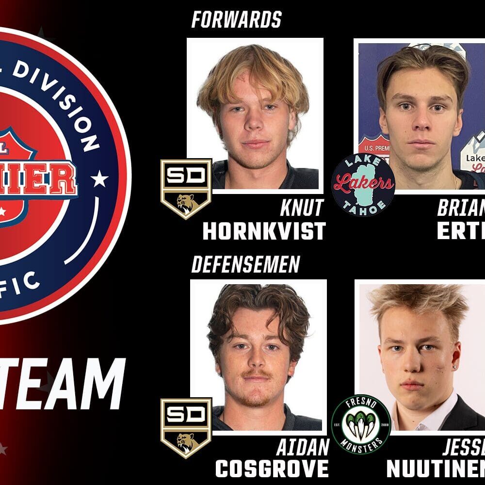 USPHL Premier 2024-25 Pacific All-Division First Team