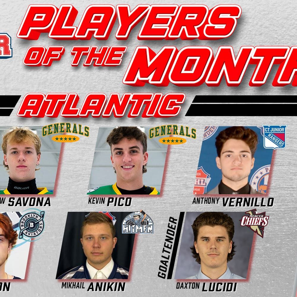 USPHL Premier Atlantic Division Players Of The Month: December 2024