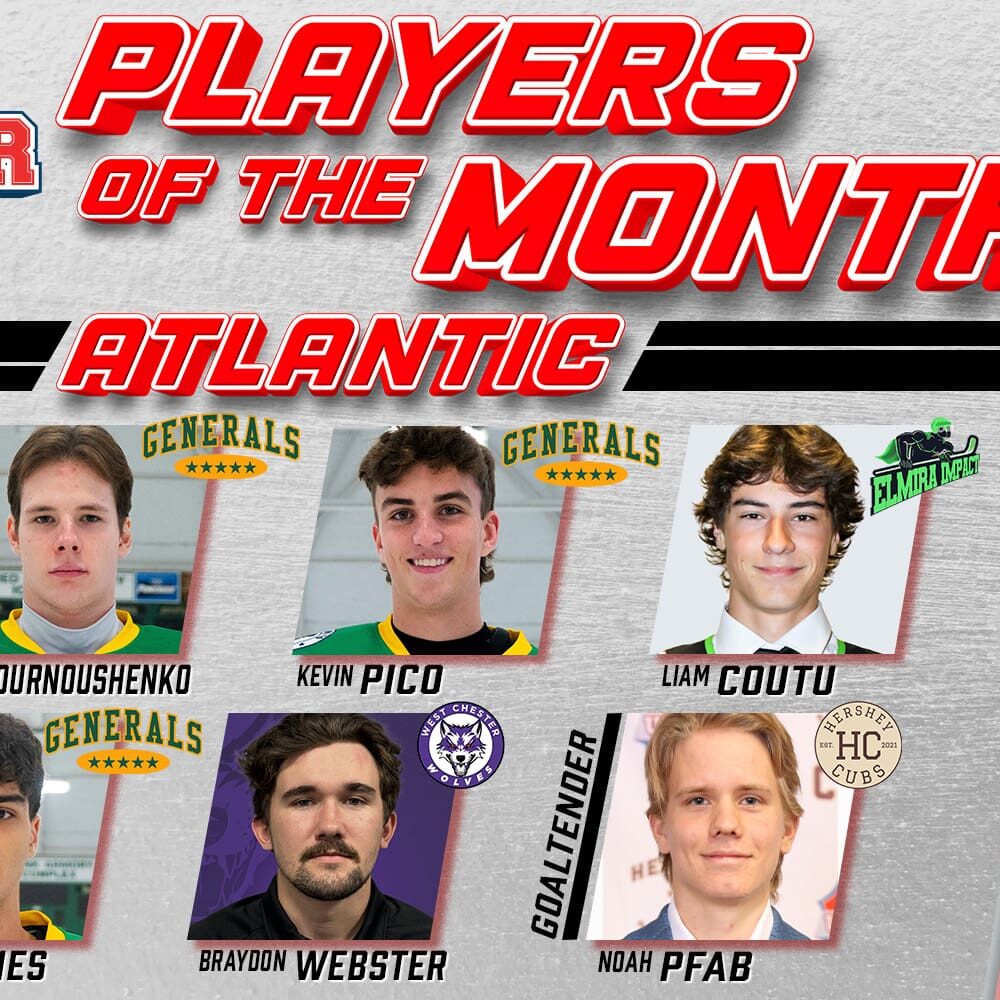 USPHL Premier Atlantic Division Players Of The Month: November 2024
