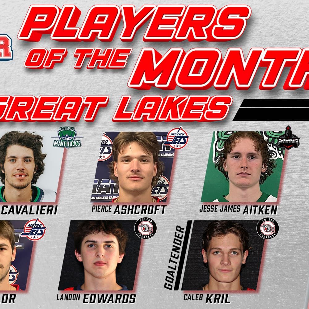 USPHL Premier Great Lakes Players Of The Month: November 2024