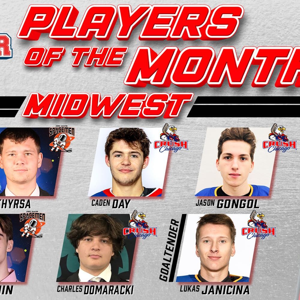 USPHL Premier Midwest Division Players Of The Month: January 2025