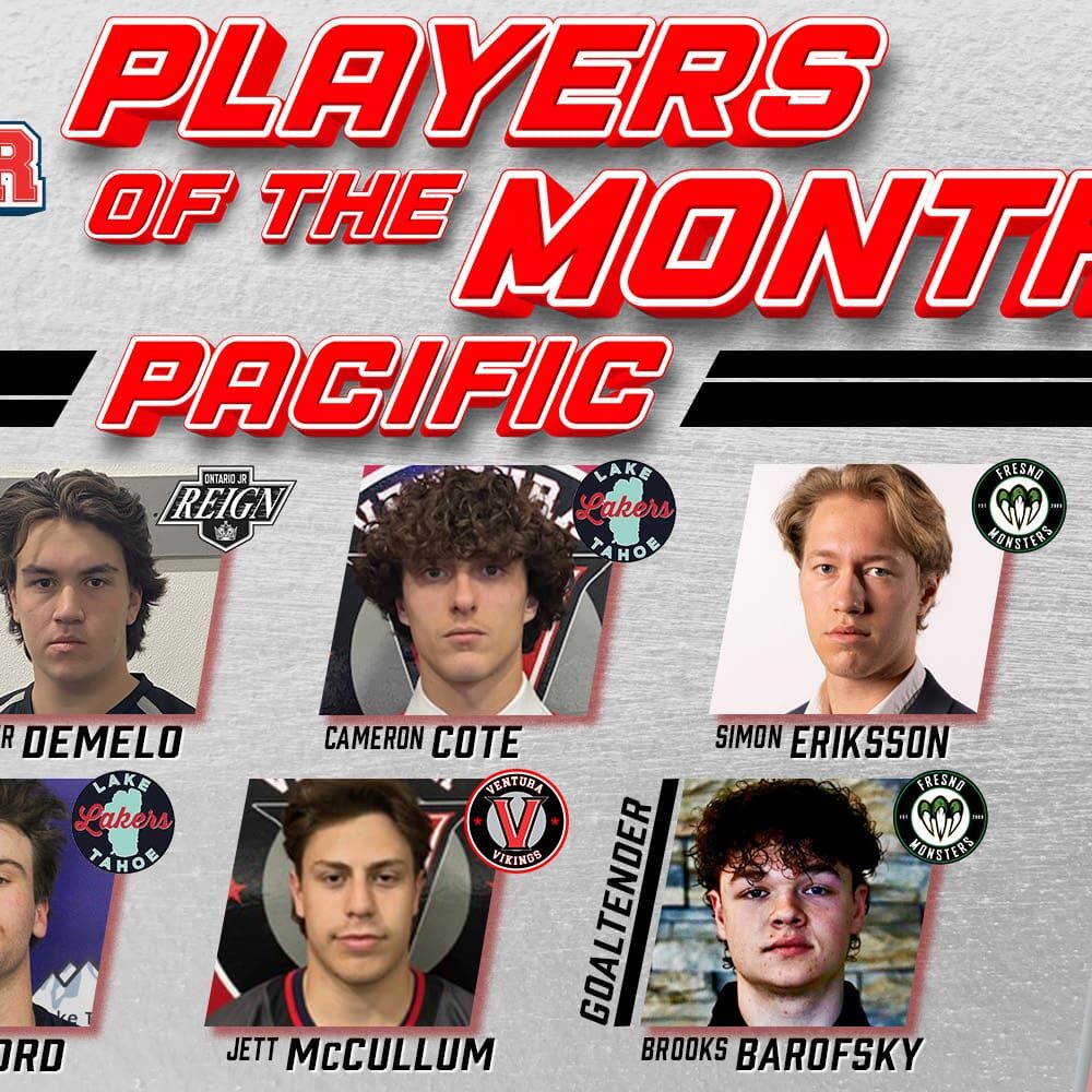 USPHL Premier Pacific Division Players Of The Month: January 2025