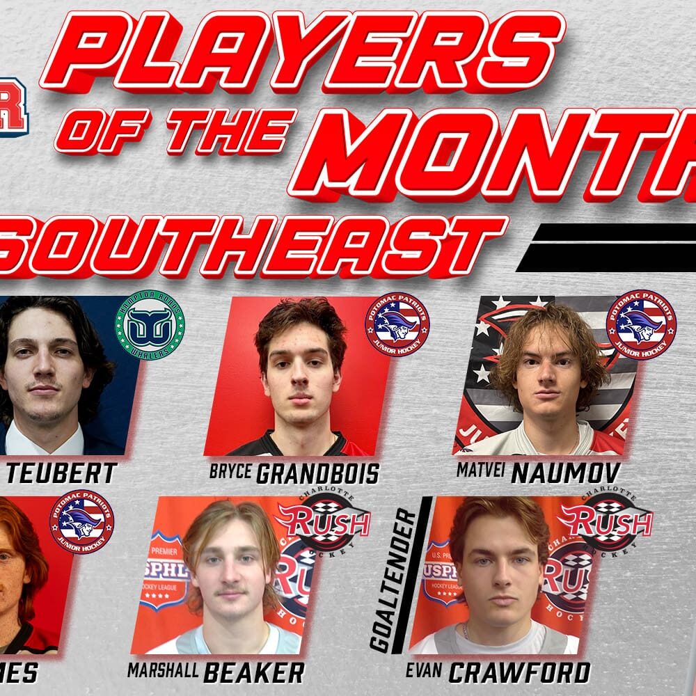 USPHL Premier Southeast Division Players Of The Month: December 2024